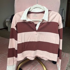 Aerie Casual Striped Tee